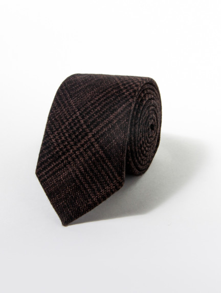Patrick Hellmann CollectionBrown Tie 100% Woolimage780